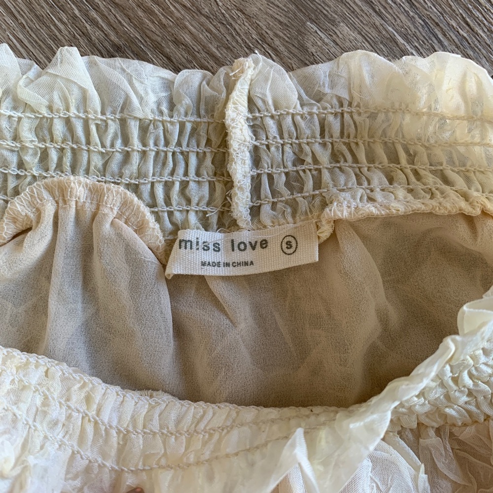 LACE BLOUSE - Picture 5 of 7